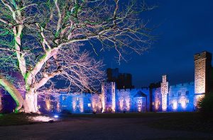 outside lighting wedding Cheshire