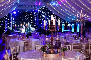 Evening Reception Lighting Wedding Lighting Cheshire