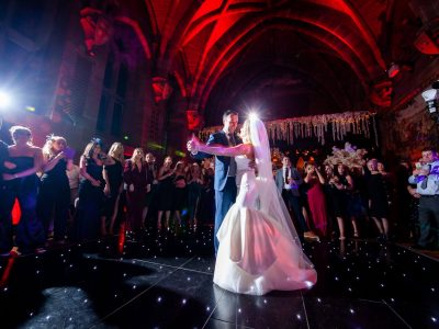 Black LED Dance Floor hire Cheshire