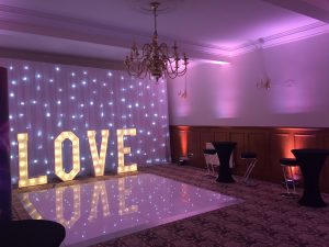 White LED dancefloor