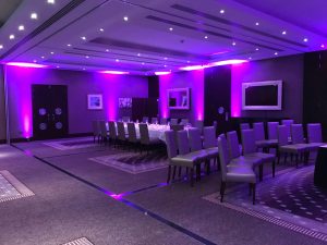 Purple Lighting Hire Cheshire